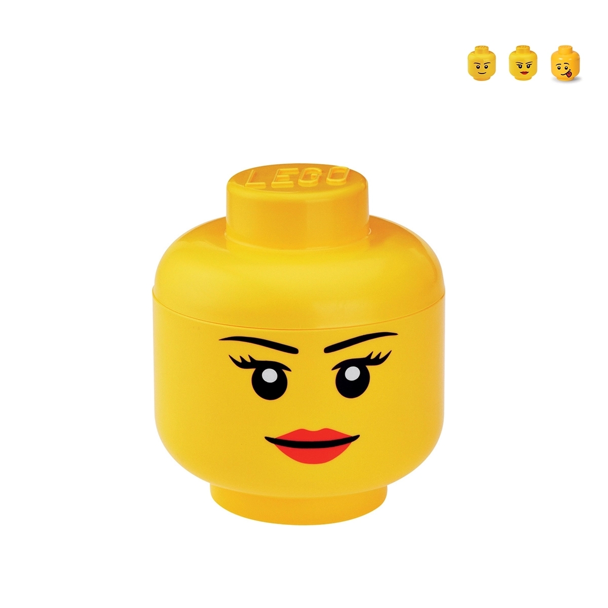 Contenitore portaoggetti grande a forma di testa LEGO Storage Head L Promozione Contenitore portaoggetti grande a forma di testa LEGO Storage Head L Promozione