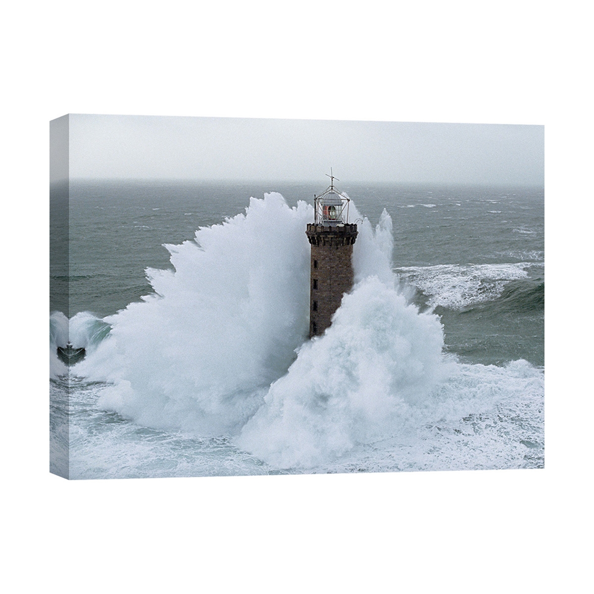 Tableau sur toile Faraglione sous tempête Phare de Kéréon Jean Guichard Promotion Tableau sur toile Faraglione sous tempête Phare de Kéréon Jean Guichard Promotion