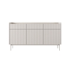 Madia credenza soggiorno design moderno beige 3 cassetti 3 ante Bitter Vendita