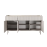 Buffet de salon design moderne beige 3 tiroirs 3 portes Bitter Offre