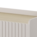Mobile porta TV basso moderno 2 ante a ribalta beige 153x50x38 Bitter Catalogo