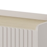Mobile porta TV basso moderno 2 ante a ribalta beige 153x50x38 Bitter Catalogo