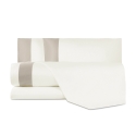 Completo per letto matrimoniale lenzuola e federe in cotone raso Heritage Costo
