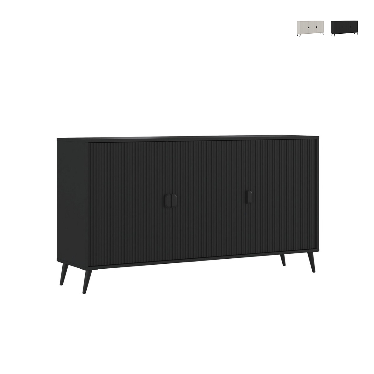 Moderne Anrichte 3-türig 153x88x49cm Danielle Aktion Moderne Anrichte 3-türig 153x88x49cm Danielle Aktion