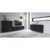 Madia credenza moderna 3 ante battenti 153x88x49cm Danielle Offerta