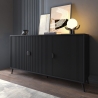 Madia credenza moderna 3 ante battenti 153x88x49cm Danielle Vendita