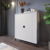 Mobile alto credenza moderna 2 ante per soggiorno cucina Danielle Vendita