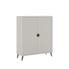 Mobile alto credenza moderna 2 ante per soggiorno cucina Danielle Saldi