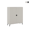 Mobile alto credenza moderna 2 ante per soggiorno cucina Danielle Promozione