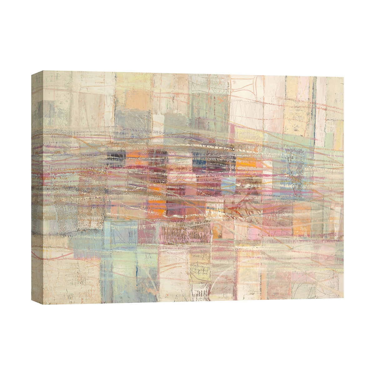 Tableau abstrait moderne impression sur toile Ville lointaine Lucas Promotion Tableau abstrait moderne impression sur toile Ville lointaine Lucas Promotion
