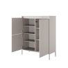 Credenza mobile alto di design armadio 3 ante soggiorno entrata Kergi Catalogo