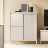 Credenza mobile alto di design armadio 3 ante soggiorno entrata Kergi Vendita