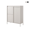 Credenza mobile alto di design armadio 3 ante soggiorno entrata Kergi Promozione