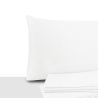 Set 2 federe per cuscini 50x80cm in cotone percalle con patella Miami Scelta