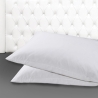 Set 2 federe per cuscini 50x80cm in cotone percalle con patella Miami Modello