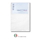Set 2 federe per cuscini 50x80cm in cotone percalle con patella Miami Misure