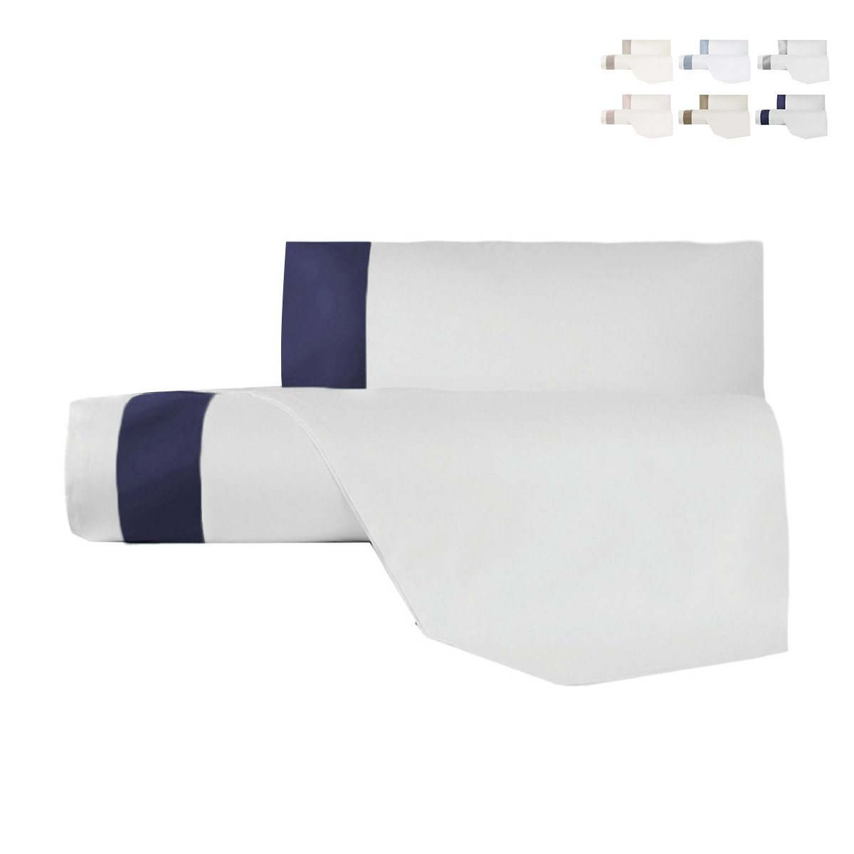 Parure copripiumino letto una piazza e mezza cotone raso Heritage Promozione Parure copripiumino letto una piazza e mezza cotone raso Heritage Promozione