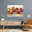Quadro floreale stampa su tela Papaveri in Estate Luigi Florio Vendita