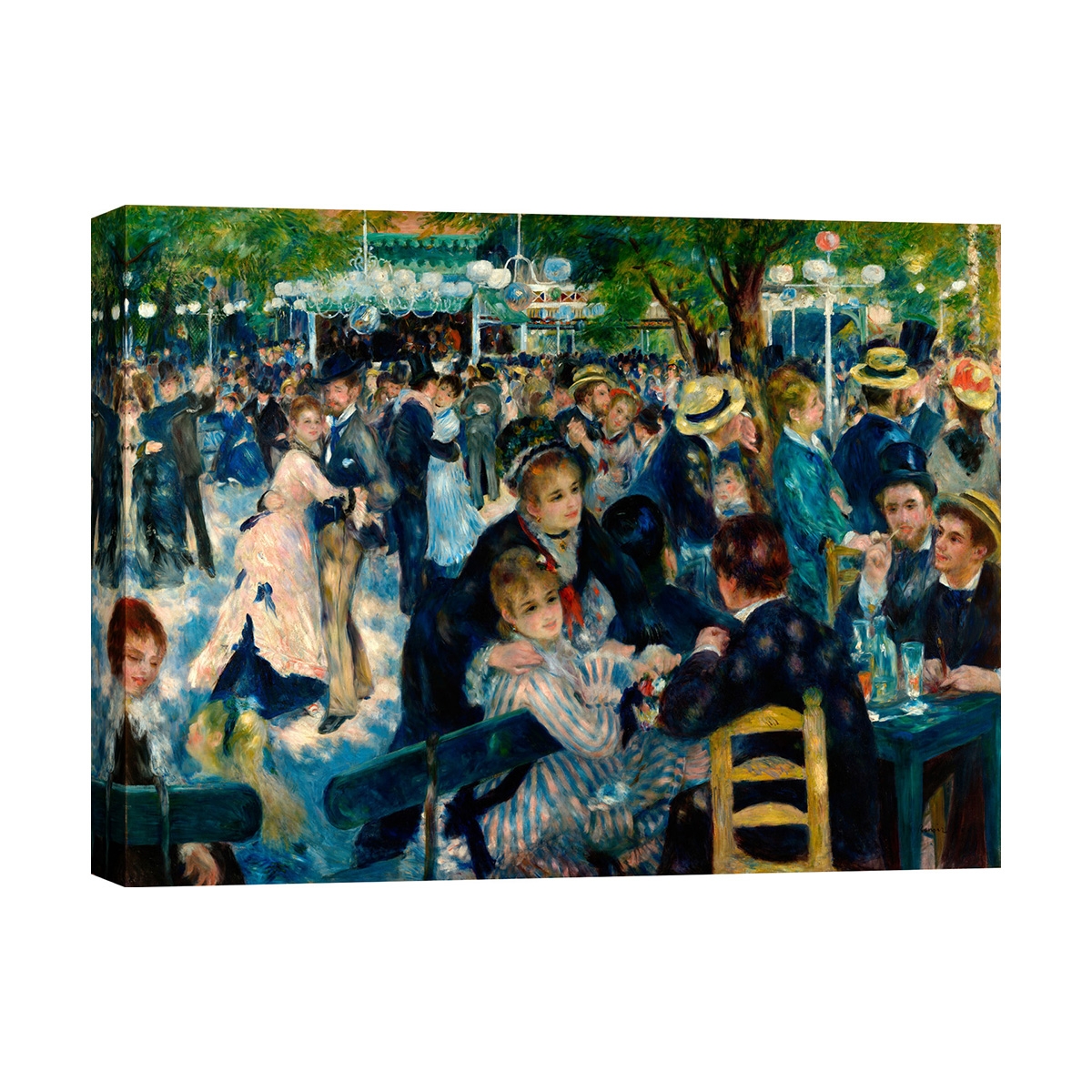 Stampa impressionista su tela Dance at Le Moulin de la Galette Renoir Promozione Stampa impressionista su tela Dance at Le Moulin de la Galette Renoir Promozione