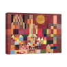 Quadro impressionista stampa su tela Castle and Sun (detail) Paul Klee Promozione