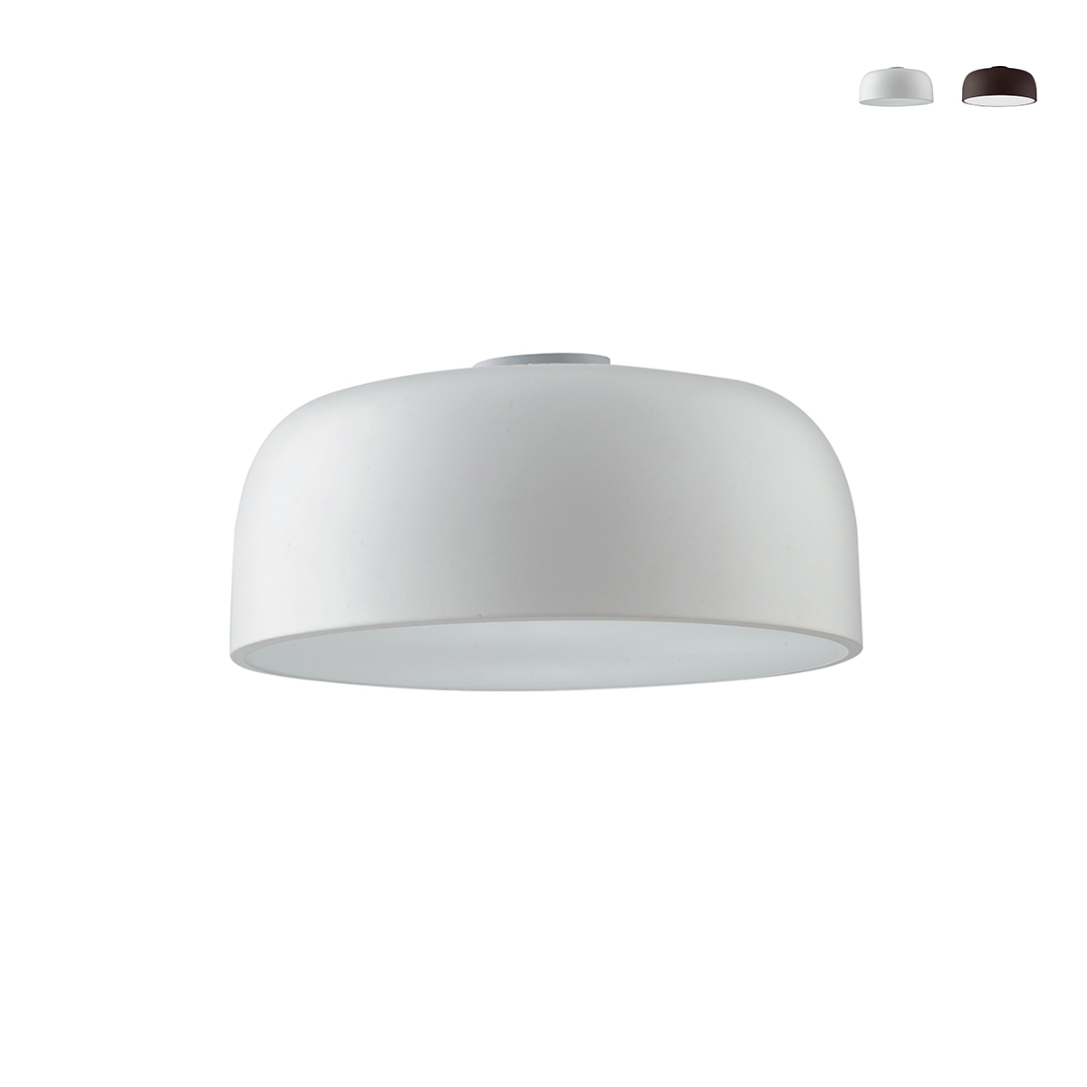 Plafoniera da soffitto tonda design moderno in metallo 38 cm Bristrot Promozione Plafoniera da soffitto tonda design moderno in metallo 38 cm Bristrot Promozione