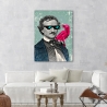 Stampa su tela canvas quadro pop art moderno Edgar Matt Spencer Saldi
