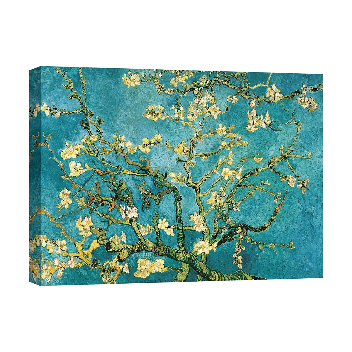 Stampa su tela quadro impressionismo Mandorlo in fiore Vincent van Gogh Promozione Stampa su tela quadro impressionismo Mandorlo in fiore Vincent van Gogh Promozione