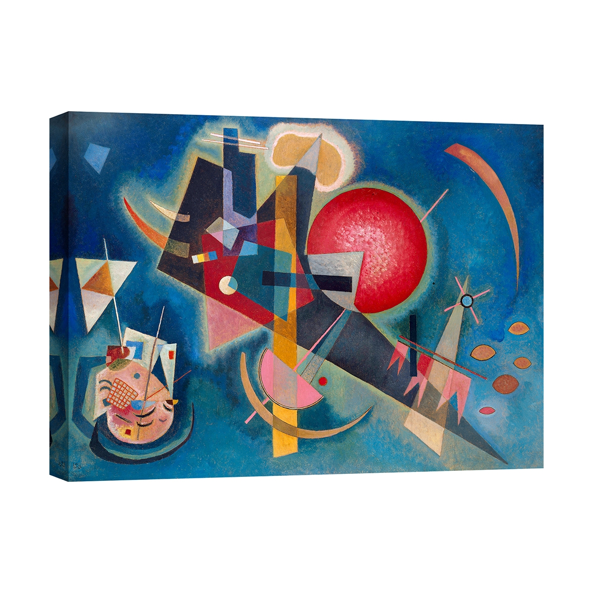 Quadro astratto moderno stampa su tela canvas Kandinsky Im Blau Promozione Quadro astratto moderno stampa su tela canvas Kandinsky Im Blau Promozione
