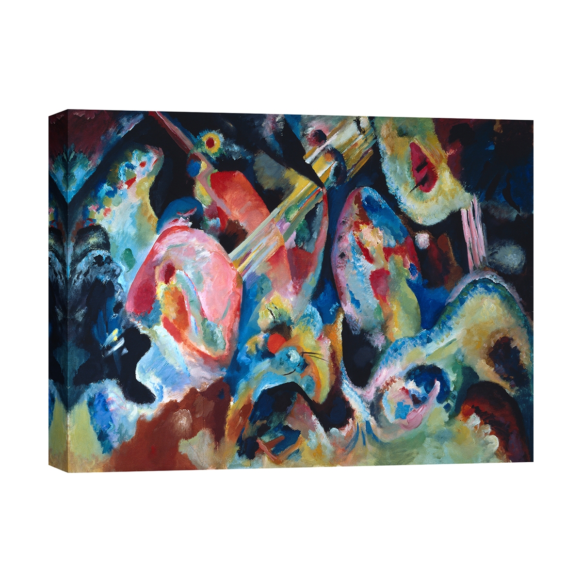 Tableau abstrait sur toile Improvisation The Deluge Wassily Kandinsky Promotion Tableau abstrait sur toile Improvisation The Deluge Wassily Kandinsky Promotion