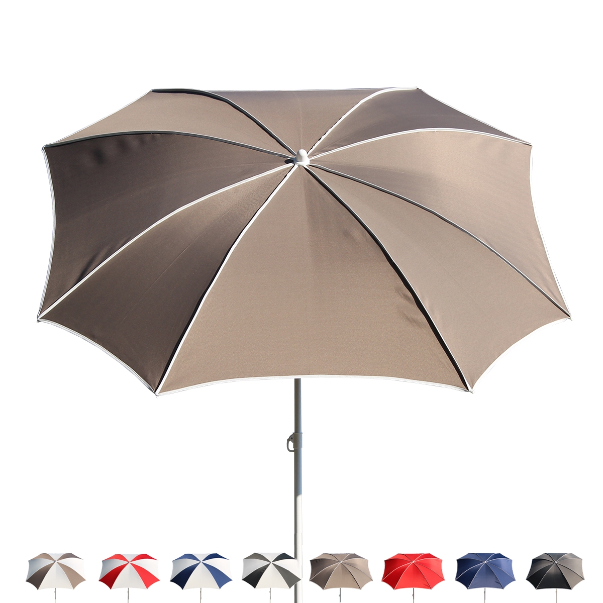 Parasol antivolant UV 50+ pour plage jardin piscine Malta Modèle Parasol antivolant UV 50+ pour plage jardin piscine Malta Modèle