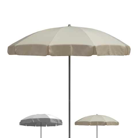  Ombrellone da giardino terrazzo balcone esterno Ø240cm Novara 114 Promozione