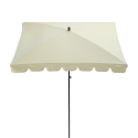 Ombrellone antivento rettangolare da esterno di design Allegro 86R Sconti