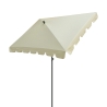 Ombrellone antivento rettangolare da esterno di design Allegro 86R Stock