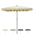 Ombrellone antivento rettangolare da esterno di design Allegro 86R Promozione