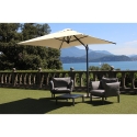 Ombrellone laterale quadrato 250x250 da giardino protezione UV50+ Trend 
