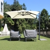 Ombrellone laterale quadrato 250x250 da giardino protezione UV50+ Trend Vendita