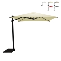 Ombrellone laterale quadrato 250x250 da giardino protezione UV50+ Trend Promozione