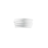 Applique in gesso verniciabile con diffusore in vetro satinato Flow Offerta