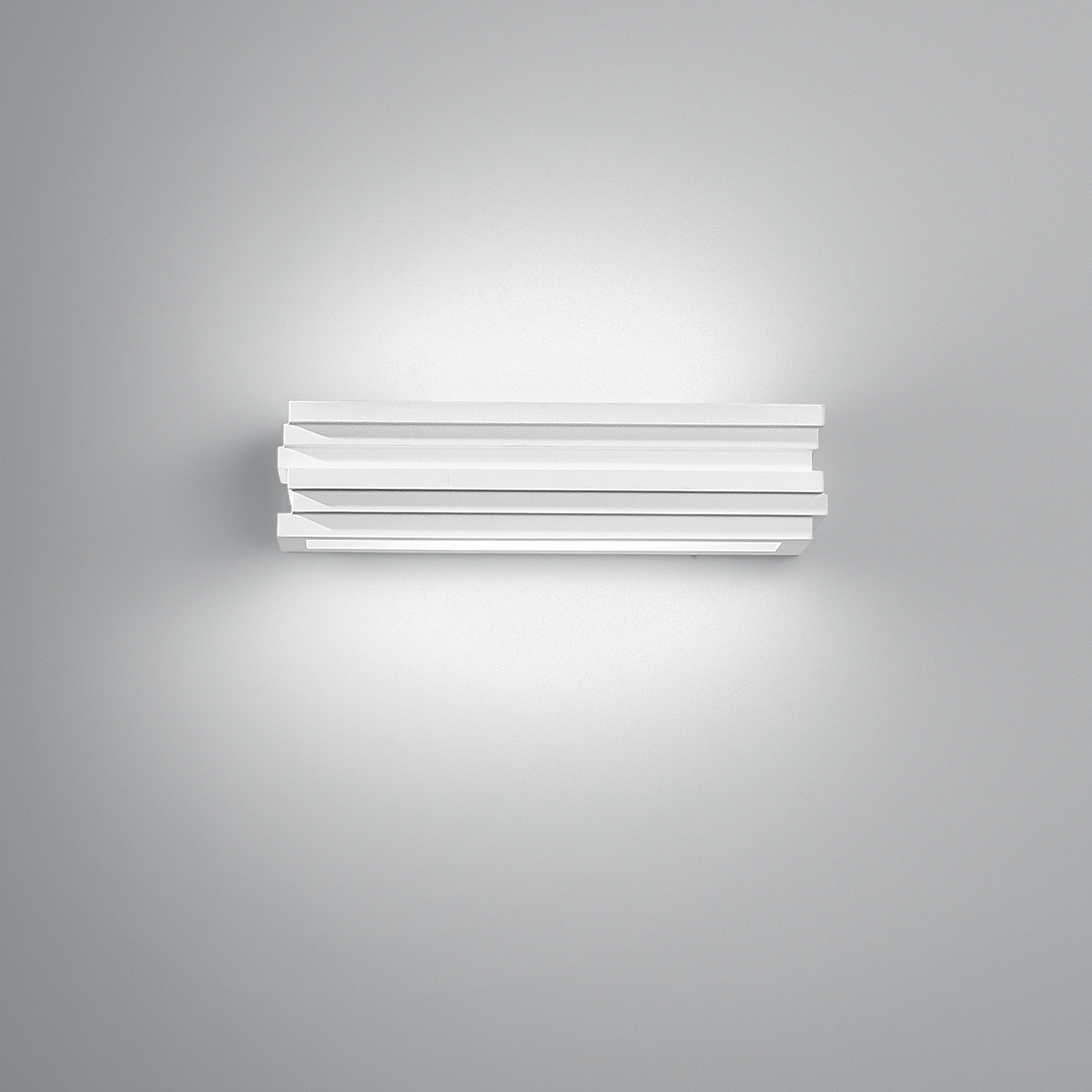 Applique in gesso con diffusore in vetro satinato 37 cm Flow Promozione Applique in gesso con diffusore in vetro satinato 37 cm Flow Promozione