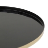 Tavolino da caffè moderno nero Drevan Offerta