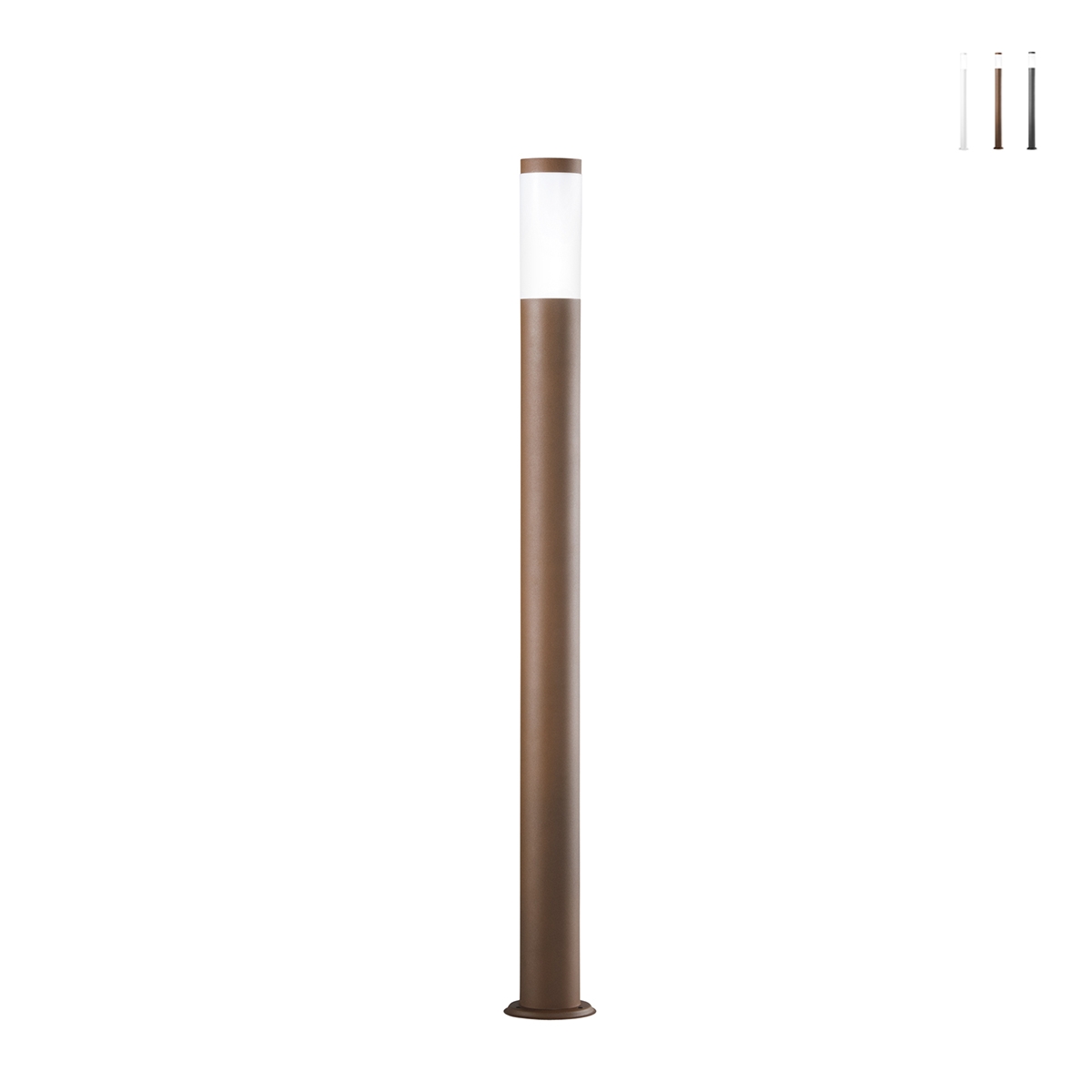 Lampadaire poteau de jardin extérieur en acier h110cm IP44 Tokyo Promotion Lampadaire poteau de jardin extérieur en acier h110cm IP44 Tokyo Promotion