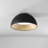 Plafonnier rond 50cm en métal avec lumière LED réglable Coco Vente
