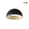 Plafonnier rond 50cm en métal avec lumière LED réglable Coco Promotion