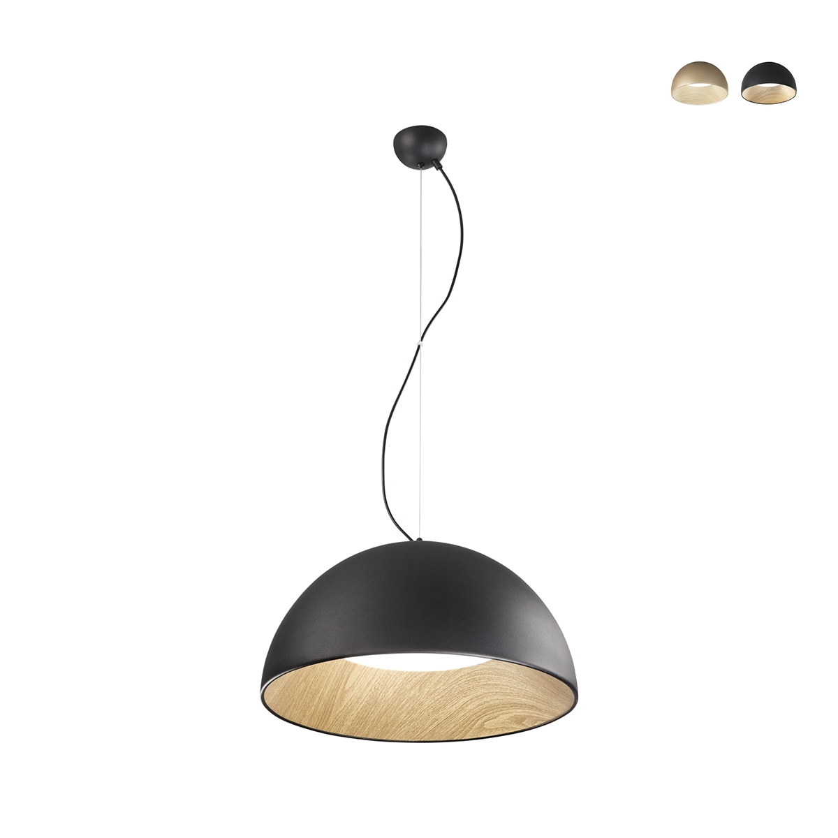 Moderner LED-Hängeleuchter aus Metall mit dimmbarem Licht Coco Aktion Moderner LED-Hängeleuchter aus Metall mit dimmbarem Licht Coco Aktion