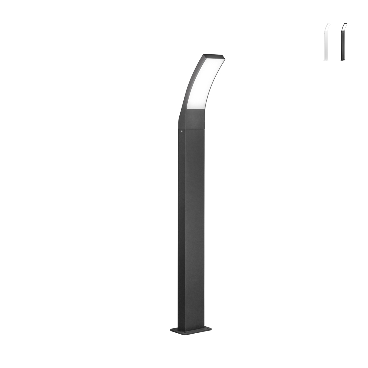 Garten-Außenleuchte h90 in Aluminium IP65 mit LED-Licht Sail Aktion Garten-Außenleuchte h90 in Aluminium IP65 mit LED-Licht Sail Aktion