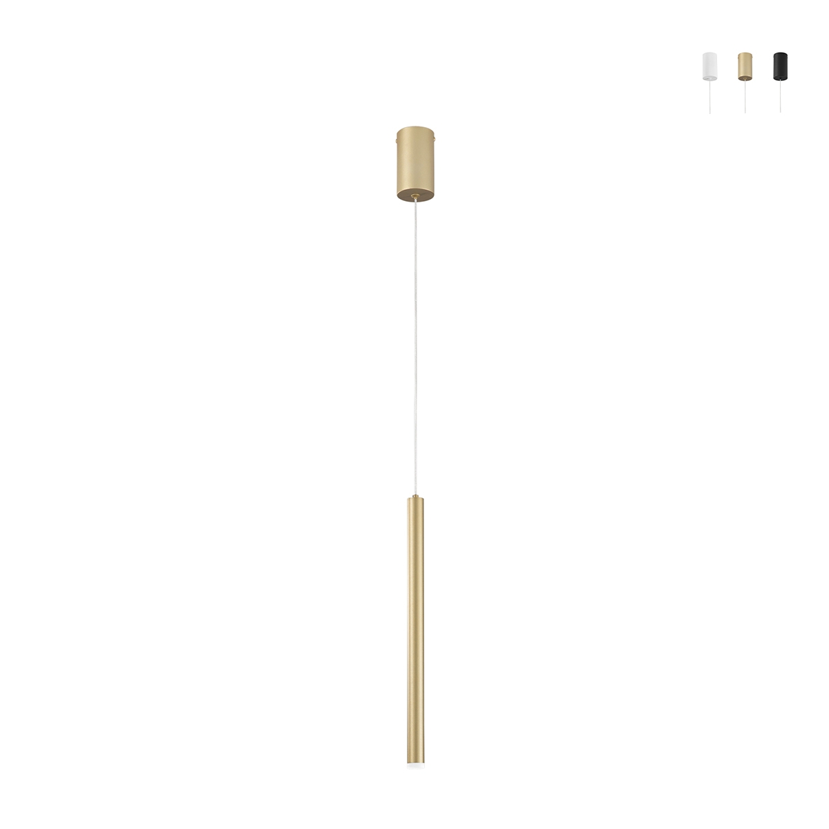 Lampada a sospensione in metallo con luce spot LED regolabile Pype Promozione Lampada a sospensione in metallo con luce spot LED regolabile Pype Promozione