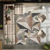 Moderner Teppich in Grau und Beige für das Wohnzimmer Funny Verkauf