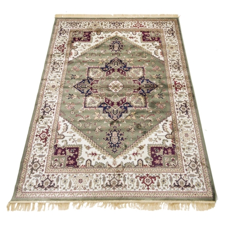 Tappeto tipo persiano verde Rubine Promozione