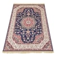 Tapis de salon persan bleu Rubine Promotion