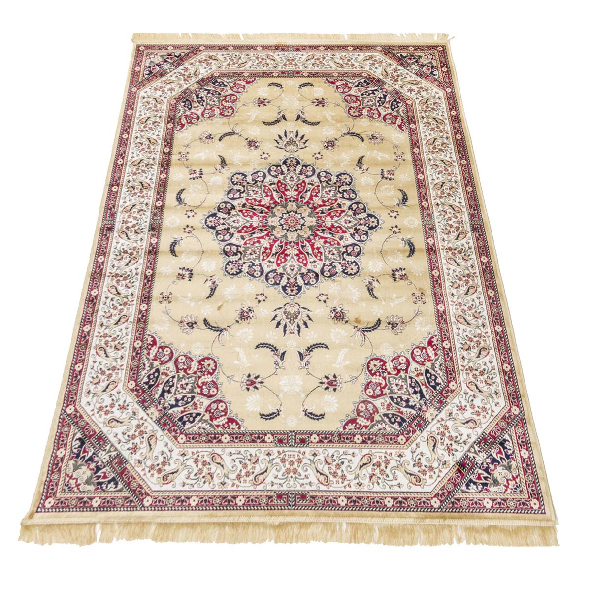 Tappeto persiano oro per salotto Rubine Promozione Tappeto persiano oro per salotto Rubine Promozione